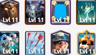 Mazo de minero en Clash Royale
