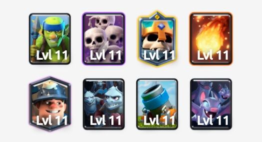 Mazo de Clash Royale
