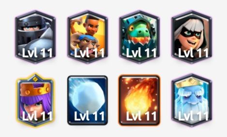 Mazo de megacaballero en Clash Royale