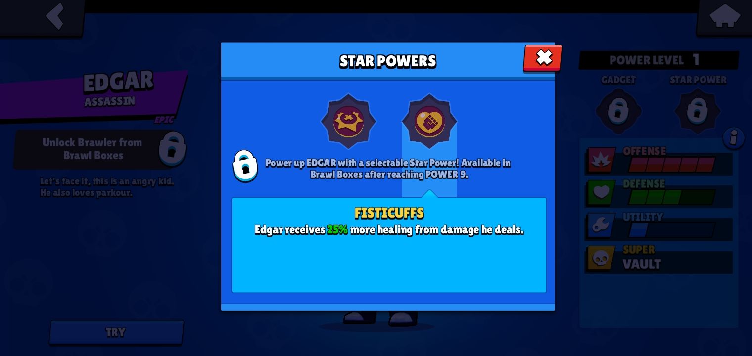 Edgar, el nuevo brawler de Brawl Stars