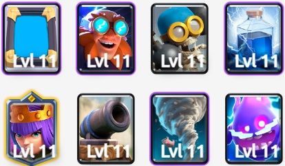 Mazo de egiant en Clash Royale