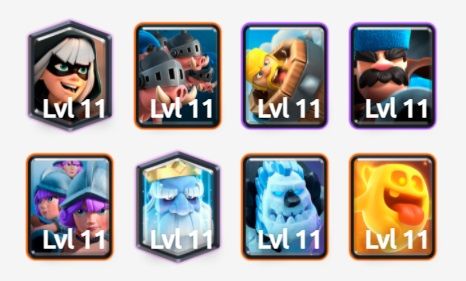 Mazo de Clash Royale