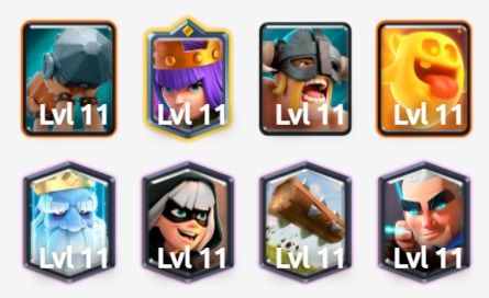 Mazo de Clash Royale