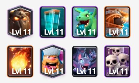 Mazo de Clash Royale