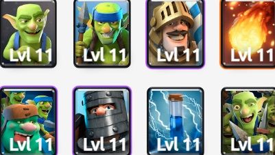 Mazo de duende gigante en Clash Royale