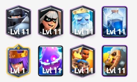 Mazo de Reina Arquera en Clash Royale