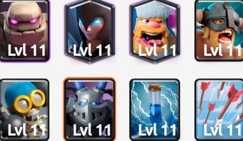 Mazo de gólem en Clash Royale