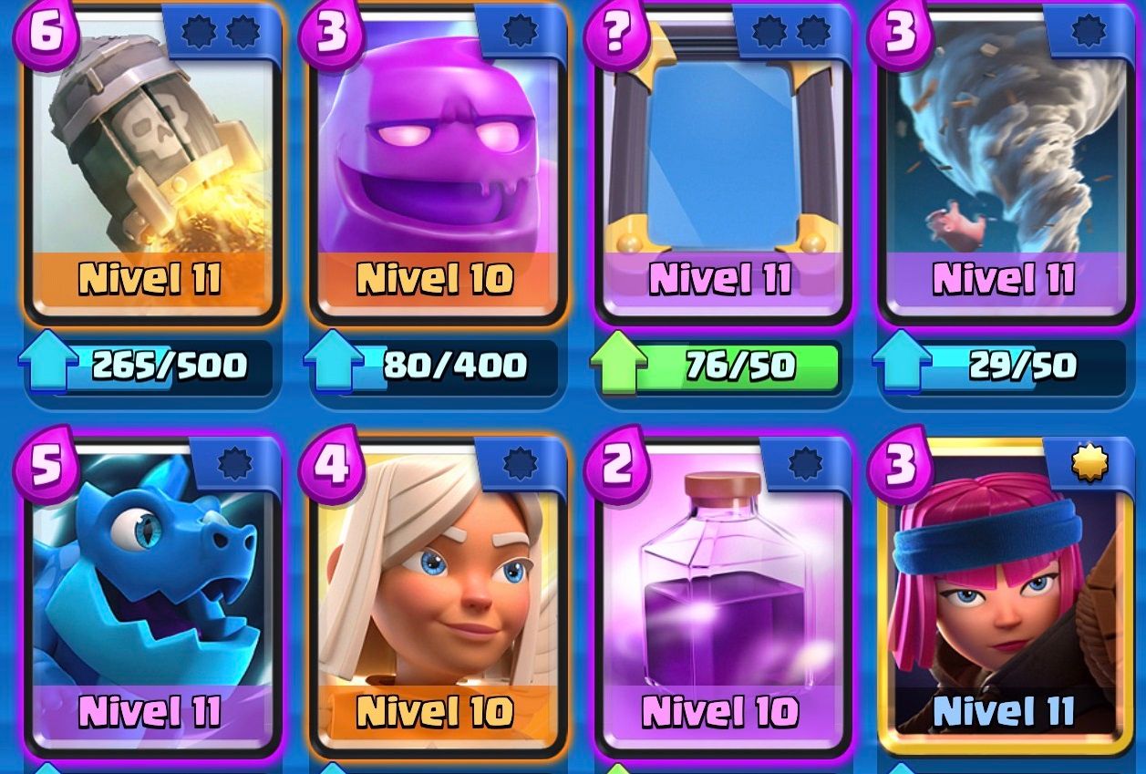 Mazo para el desafío de elixir infinito en Clash Royale