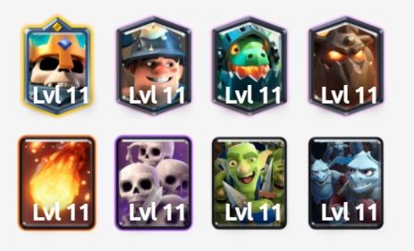 Mazo de Sabueso de Lava en Clash Royale