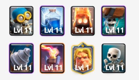 Mazo de Caballero Dorado en Clash Royale