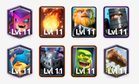 Mazo de Clash Royale