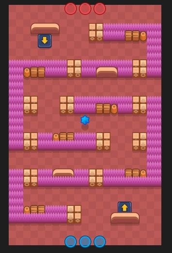 Ola de calor, mapa de Caza Estelar