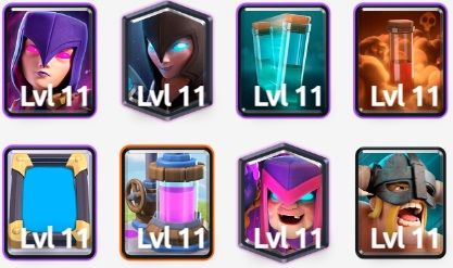 Mazo de ebarbs en Clash Royale