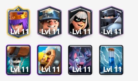 Mazo de Clash Royale