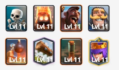 Mazo de Clash Royale, Arena