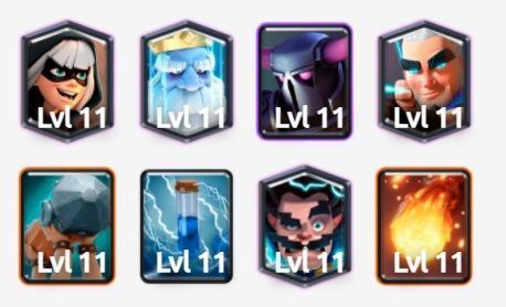 Mazo de Clash Royale