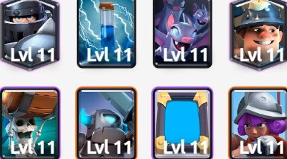 Mazo de minero en Clash Royale