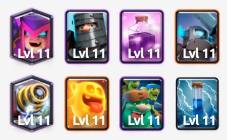 Mazo de chispitas en Clash Royale