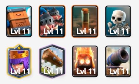 Mazo de Clash Royale
