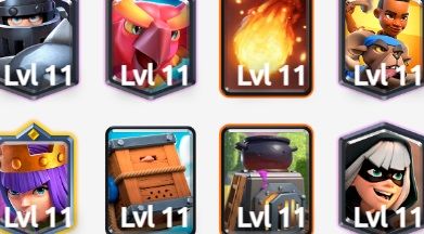 Deck de montacarnero en Calash Royale