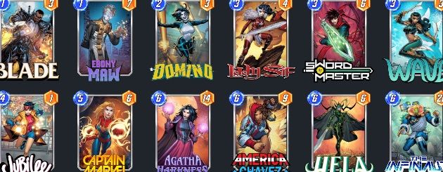 Mazo de Hela en Marvel Snap