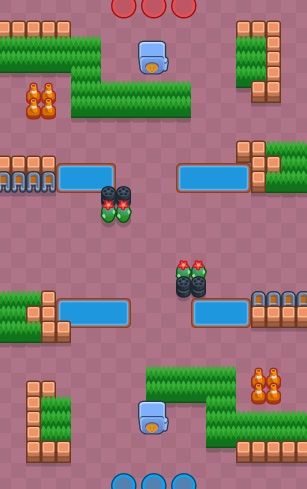 Mapa de Atraco en Brawl Stars