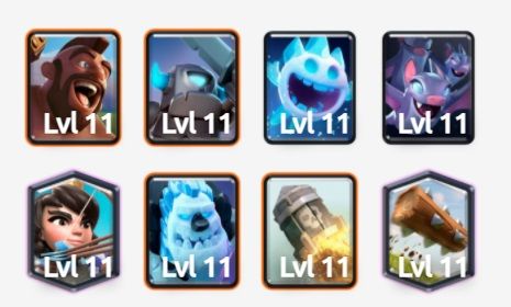 Mazo de montapuercos en Clash Royale