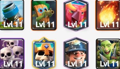 Mazo de minero y fénix en Clash Royale