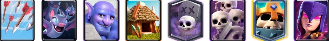 Mazo de bruja en Clash Royale