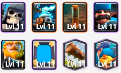 Mazo de espejo en Clash Royale