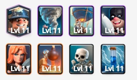 Mazo de Clash Royale