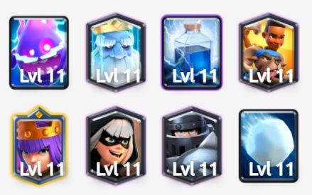 Mazo de Clash Royale