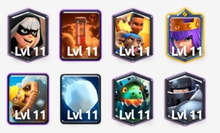 Mazo de Clash Royale