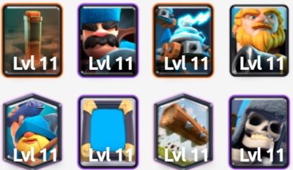 Mazo de espejo en Clash Royale