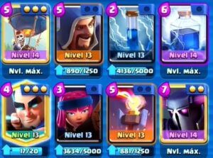 Mazo de Clash Royale