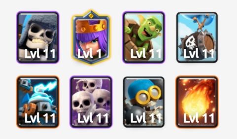 Mazo de Reina Arquera en Clash Royale