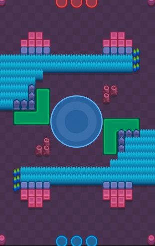 Mapa de Zona Restringida en Brawl Stars