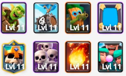 Mazo de espejo en Clash Royale