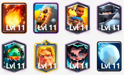 Mazo de megacaballero en Clash Royale