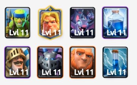 Mazo de Clash Royale para el Torneo Real