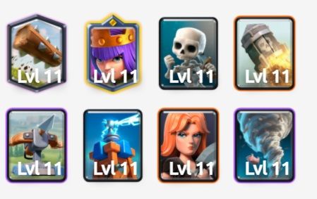 Mazo de Clash Royale