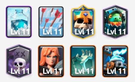 Mazo de Clash Royale