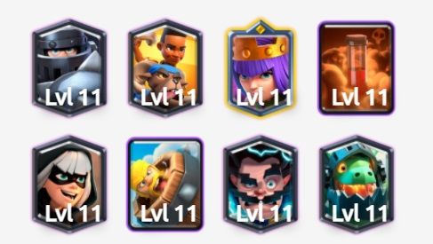 Mazo de Clash Royale