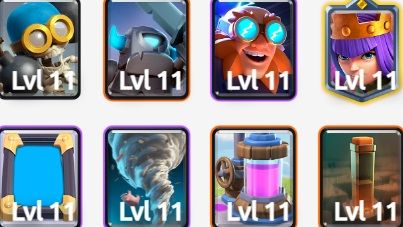 Mazo de egiant en Clash Royale