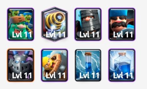 Mazo de chispitas en Clash Royale