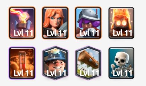 Mazo de Clash Royale