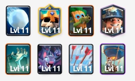 Mazo de Clash Royale para el Torneo Real