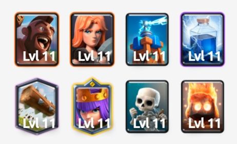 Mazo de Clash Royale