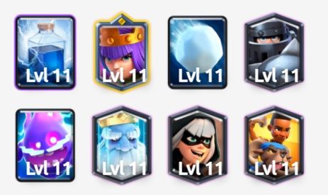 Mazo de Clash Royale