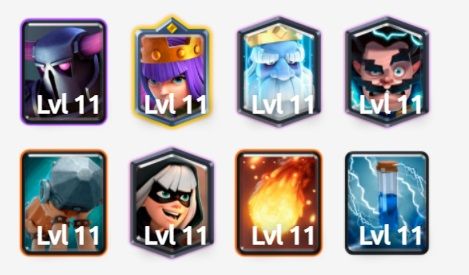 Mazo de bridge spam en Clash Royale